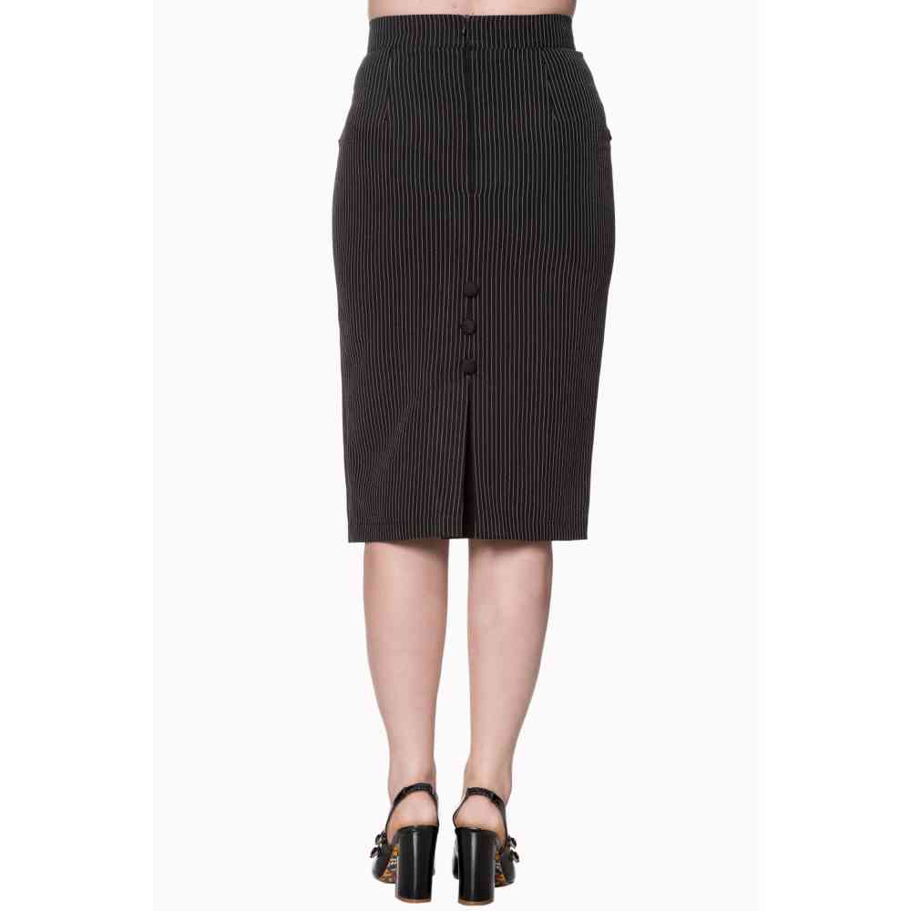 Dancing Days - Purple Haze Skirt - Black/White